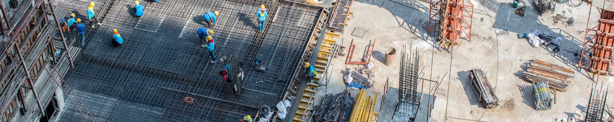 construction site aerial