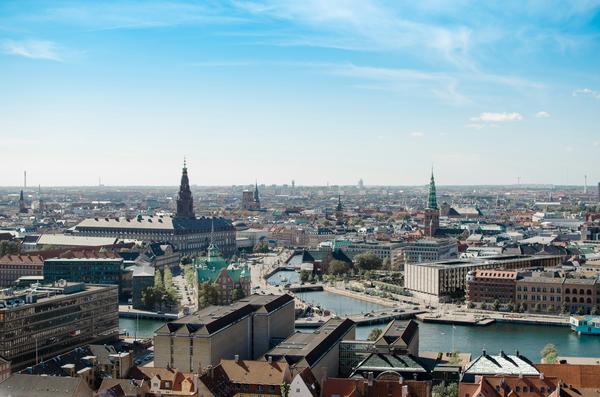 Copenhagen aerial