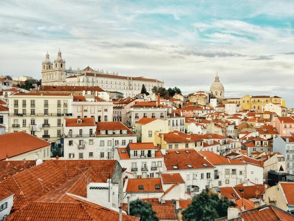 Lisbon aerial